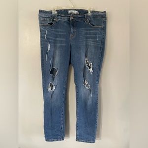 Torrid boyfriend jeans, size 20